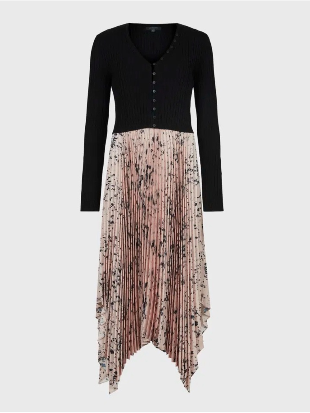ALLSAINTS Lorna 2-In-1 Yermo Dress